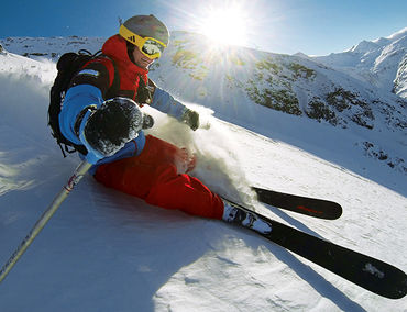 GoPro Skiing at Sport Kostner